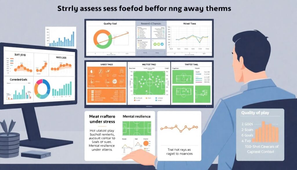 Оценка стойкости команд к выездным встречам - иллюстрация