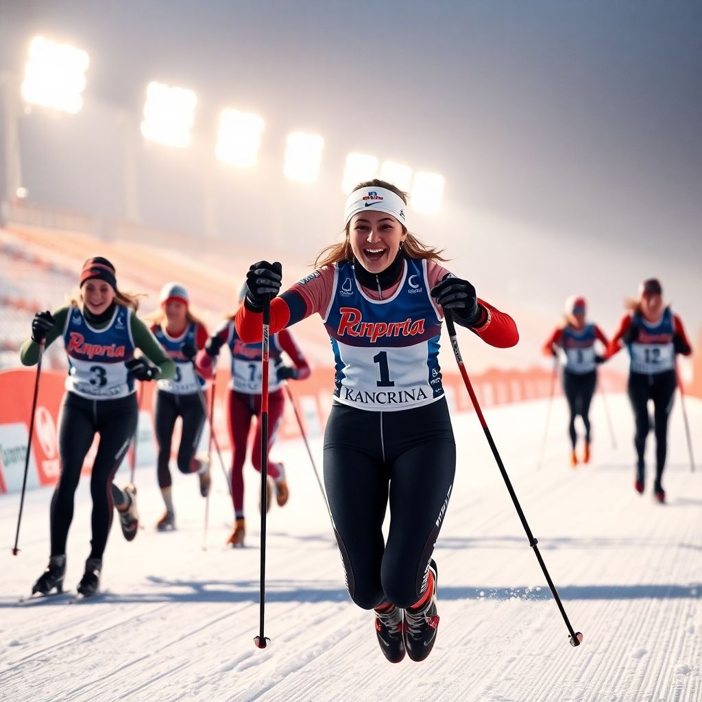 Елизавета Пантрина из Тюмени впервые выиграла спринт Кубка России