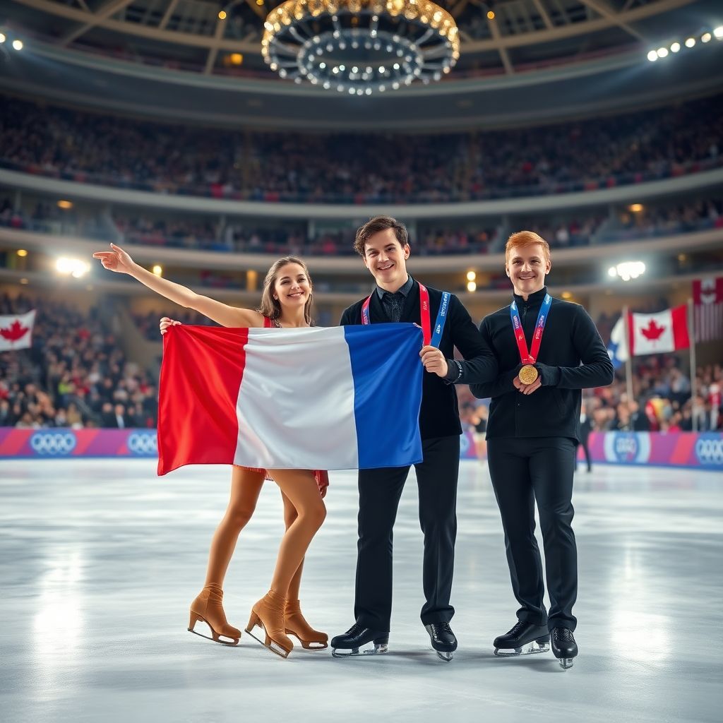 Фотоитоги финала танцев на льду ОИ‑2026: триумф Сизерона и 13‑е место Дэвис/Смолкина