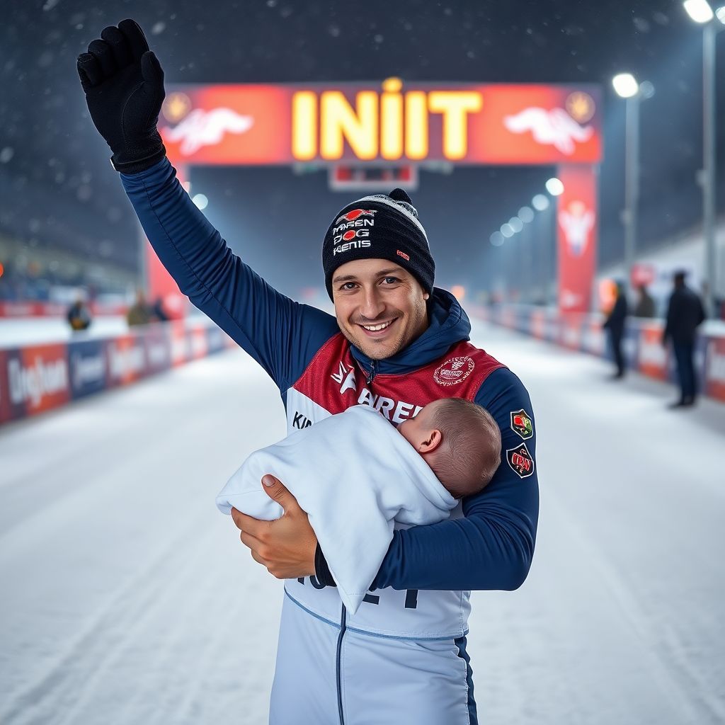 Ижевский биатлонист Корнев выиграл суперспринт ЧР и посвятил золото сыну