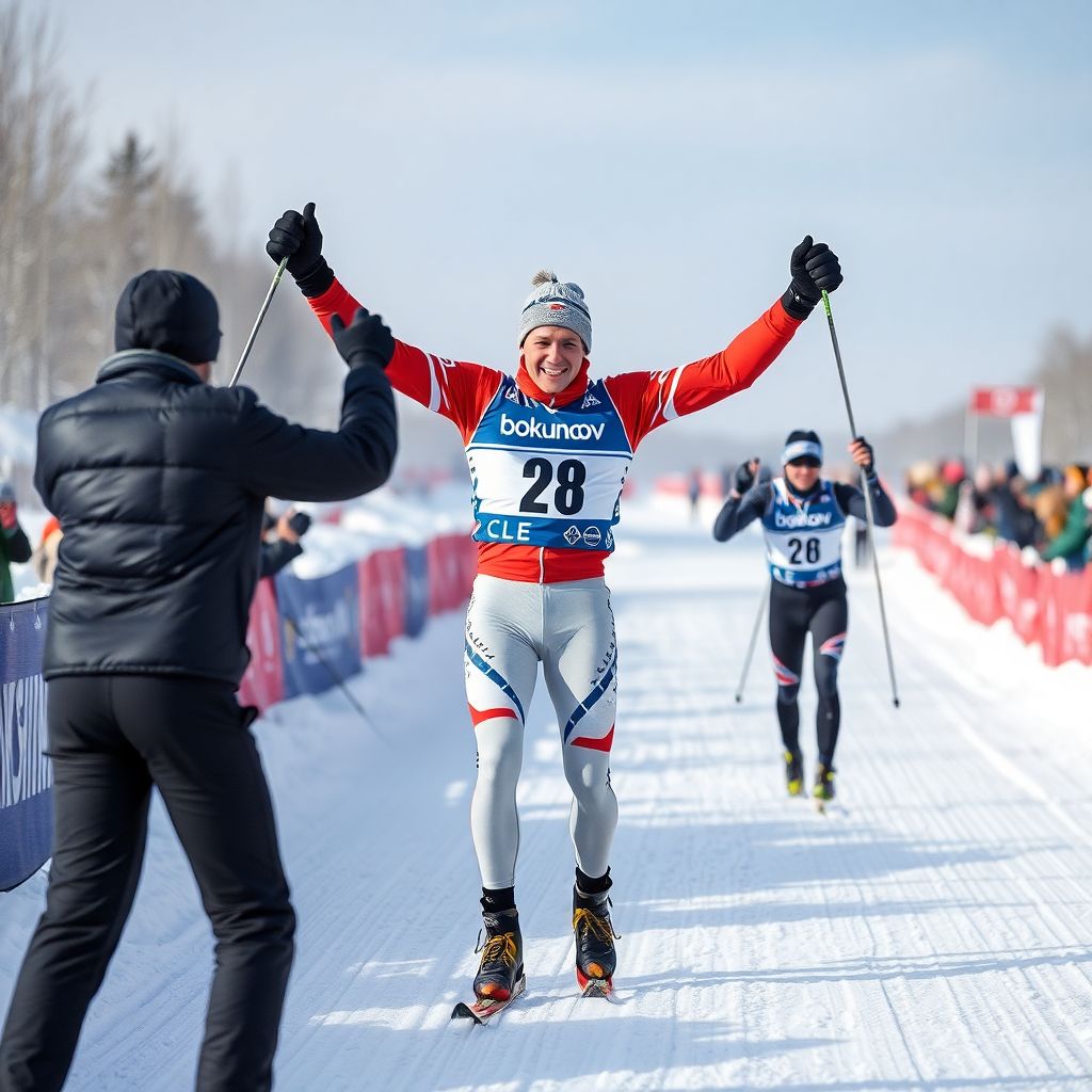 Большунов оформил победный финал сезона в Кировске на Туре Большой Вудъявр