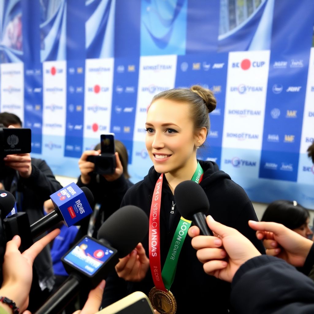 Анна Фролова поблагодарила российских журналистов после бронзы на kinoshita cup